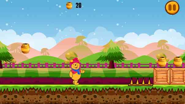 维尼熊跑酷(Pooh Runner)2.0 安卓版截图