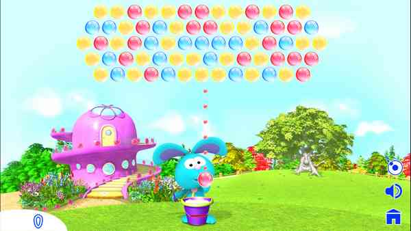 兔子打泡泡(Raggles Bubble Burst Lite)1.0 安卓版截图