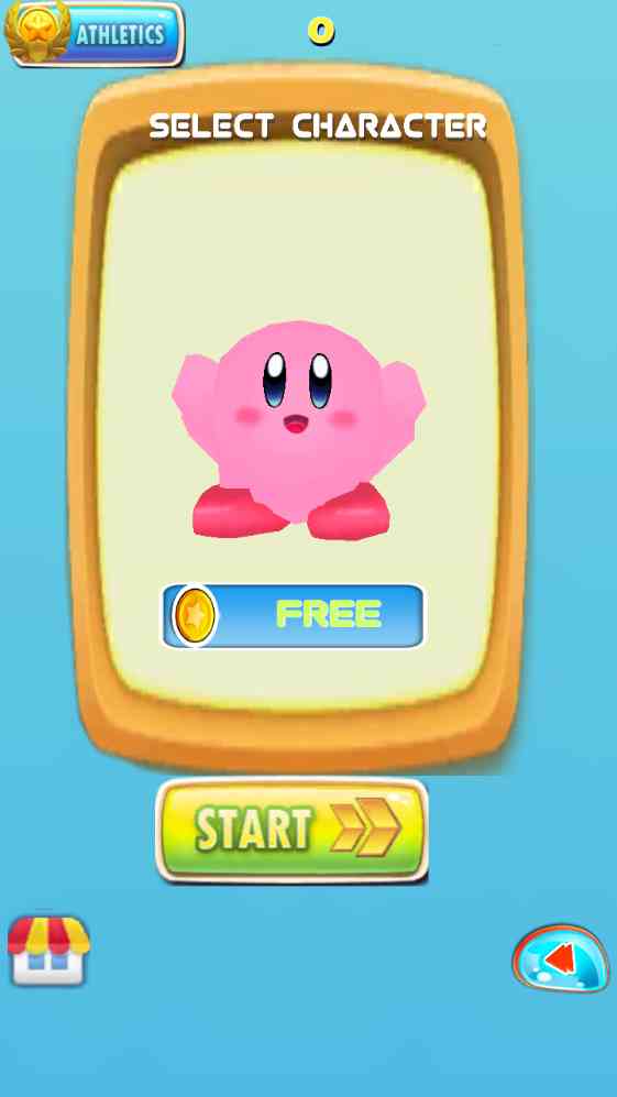 星之卡比超跑3D(ninja kirby)1.0 手机版截图