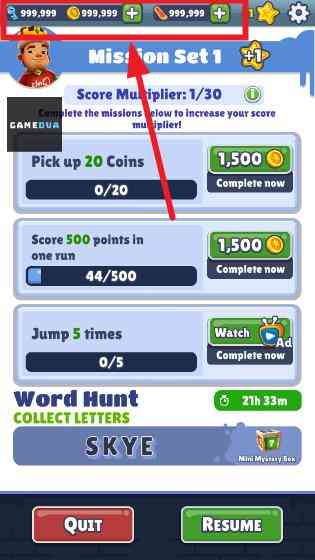 地铁跑酷变速版下载-地铁跑酷可变速版国际服(Subway Surf)3.52.2 安卓版截图